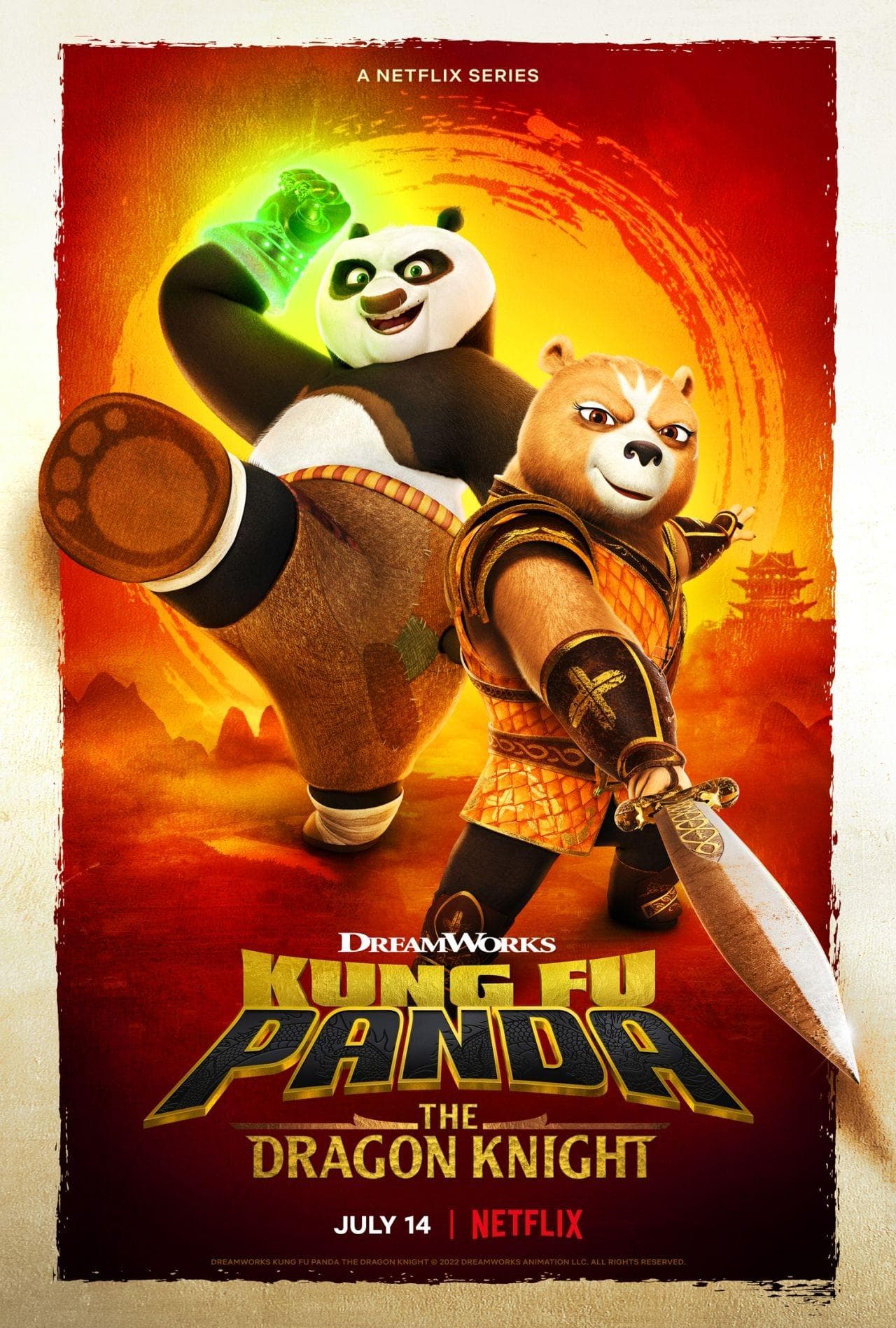 Kung Fu Panda: The Dragon Knight S1-S3