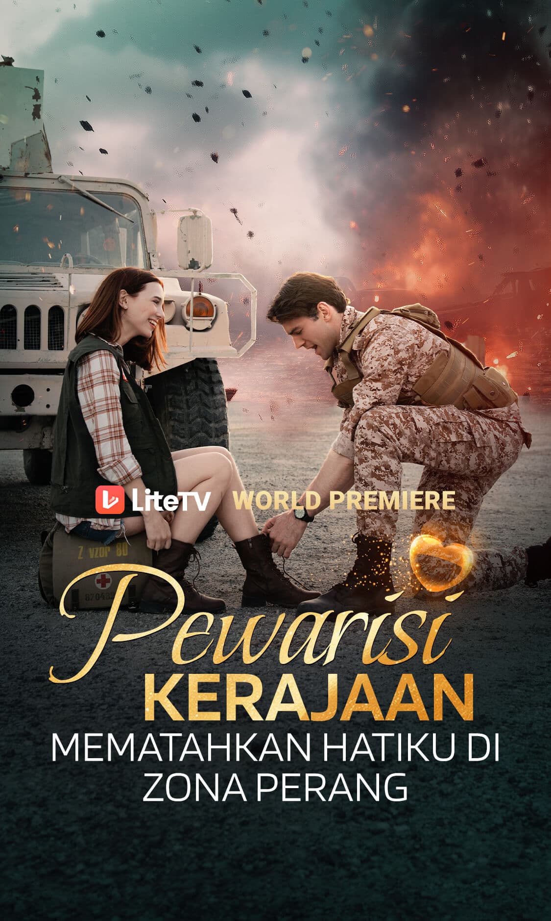 Pewarisi Kerajaan Mematahkan Hatiku di Zona Perang